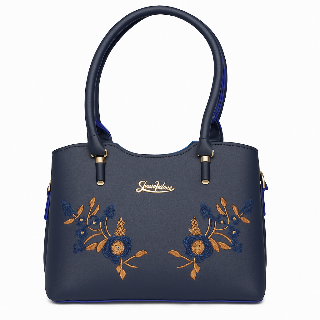 Embroidered Handbag Set
