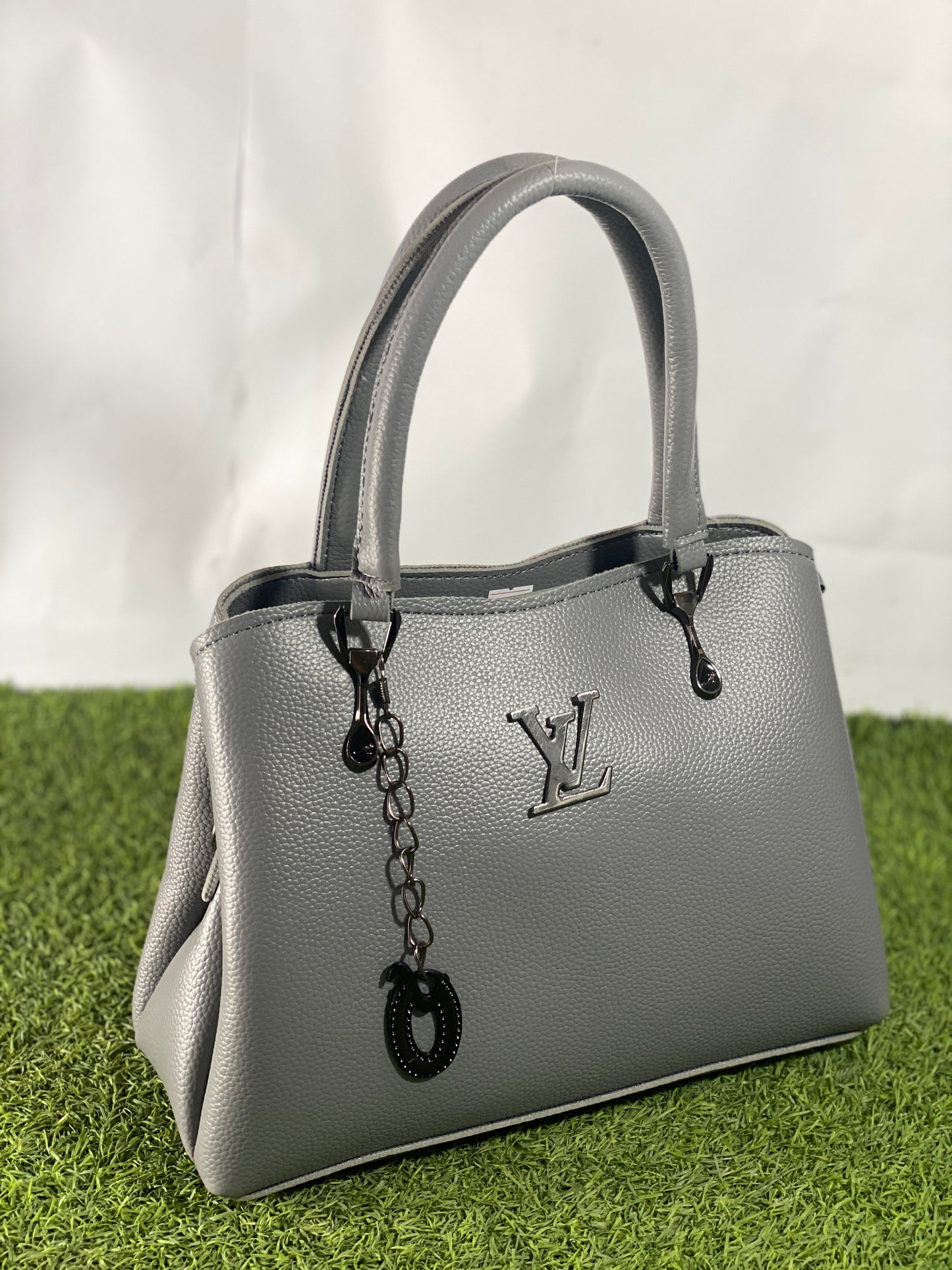Gray Imported LV Meduim Handbag