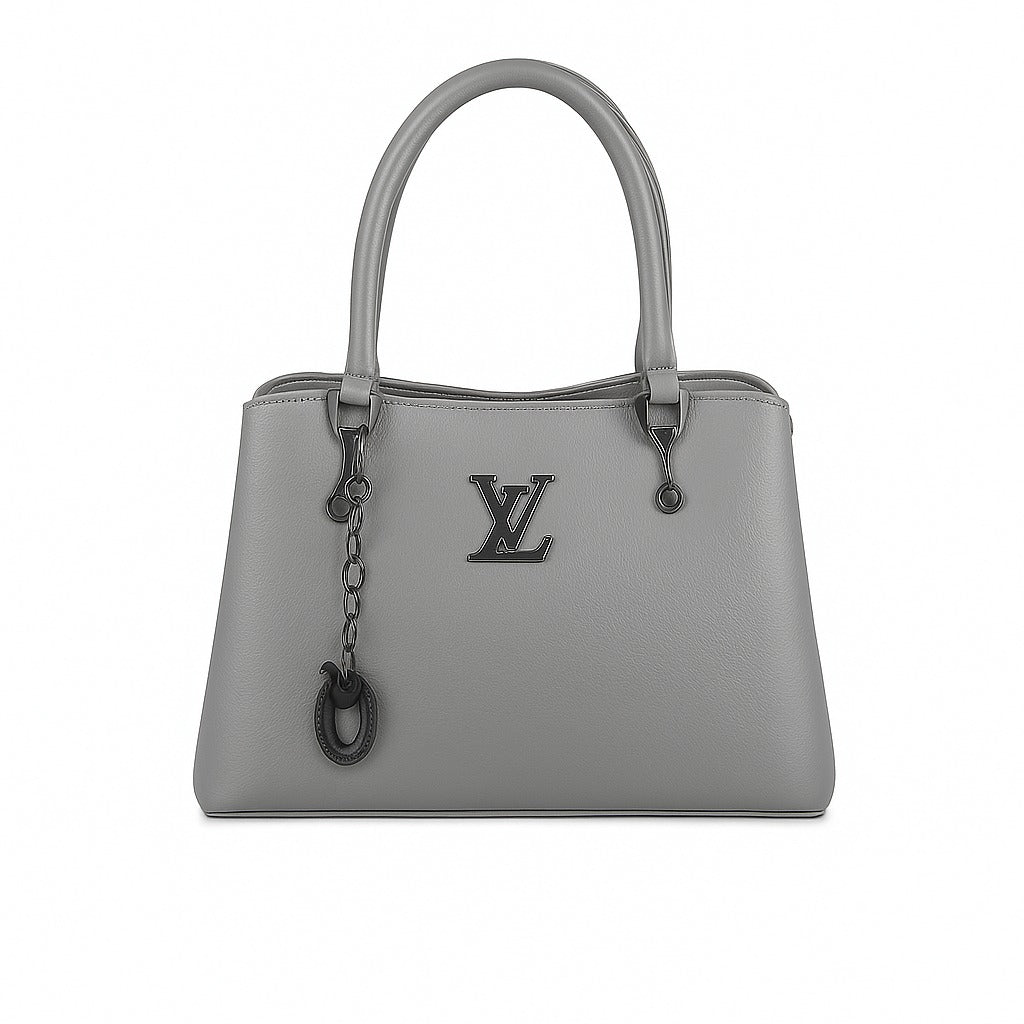 Gray Imported LV Meduim Handbag